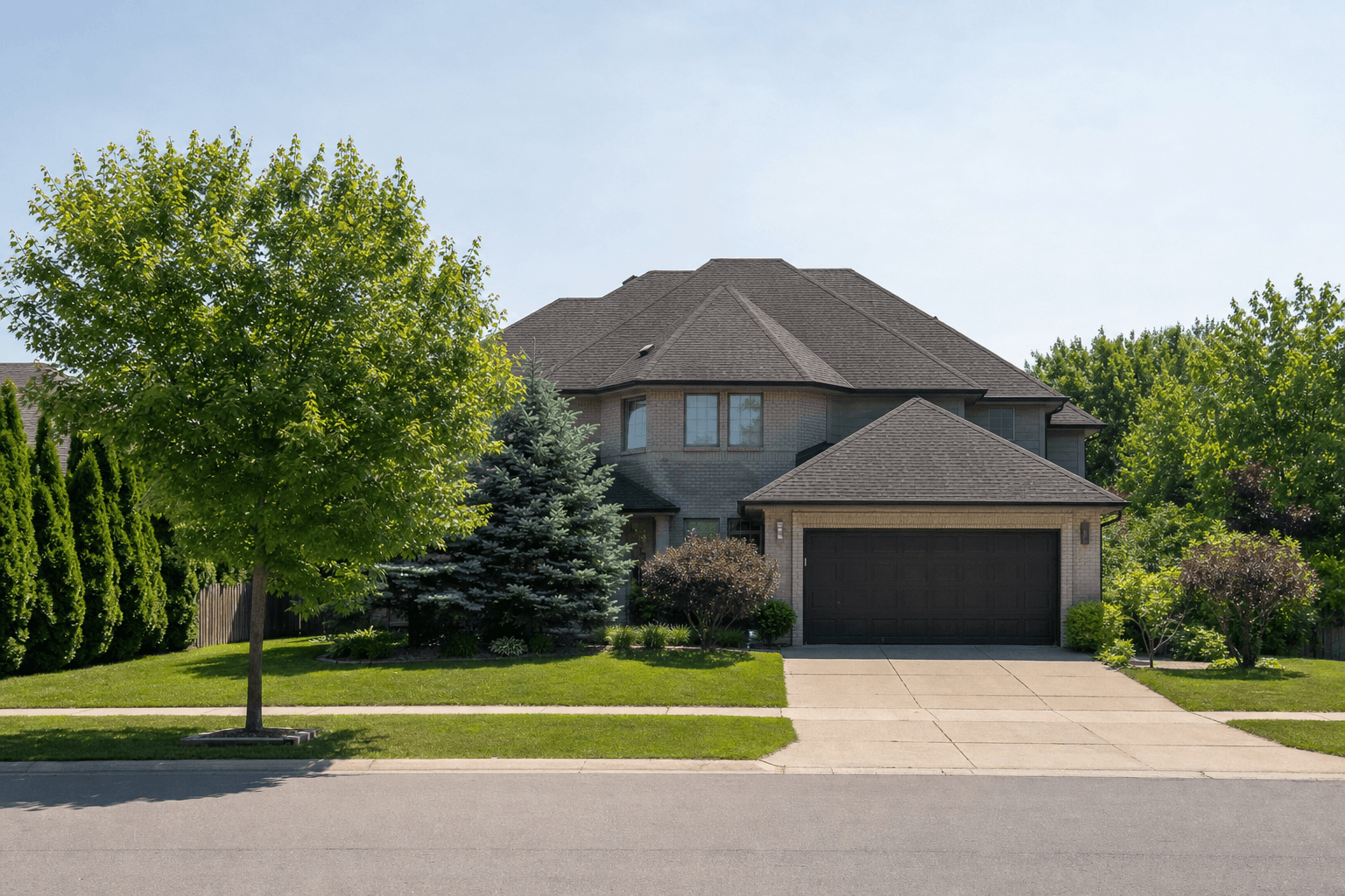 The home as publicly available imagery sees it